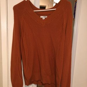 Orange Sweater